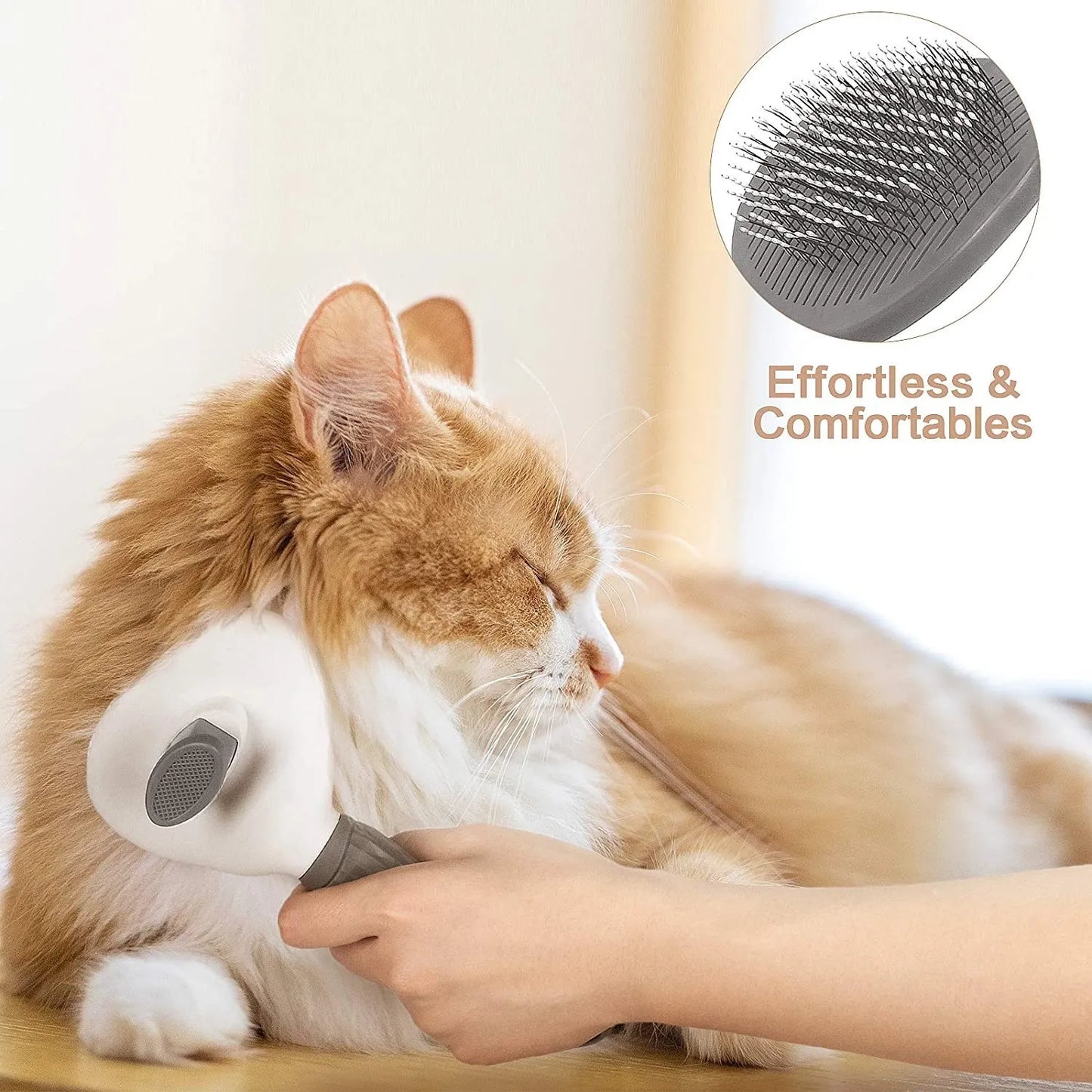 Self-Cleaning Pet Brush